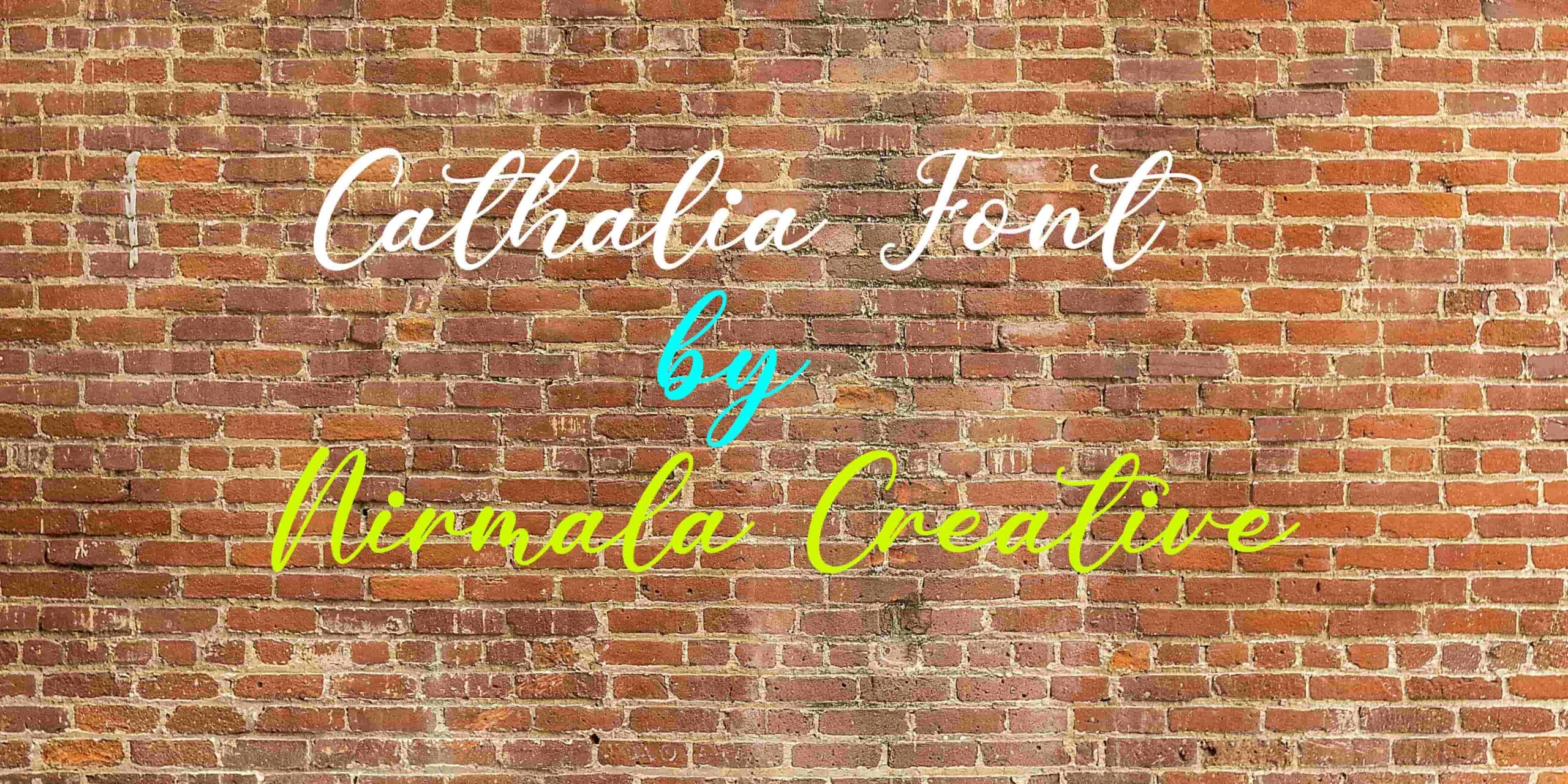 cathalia font preview