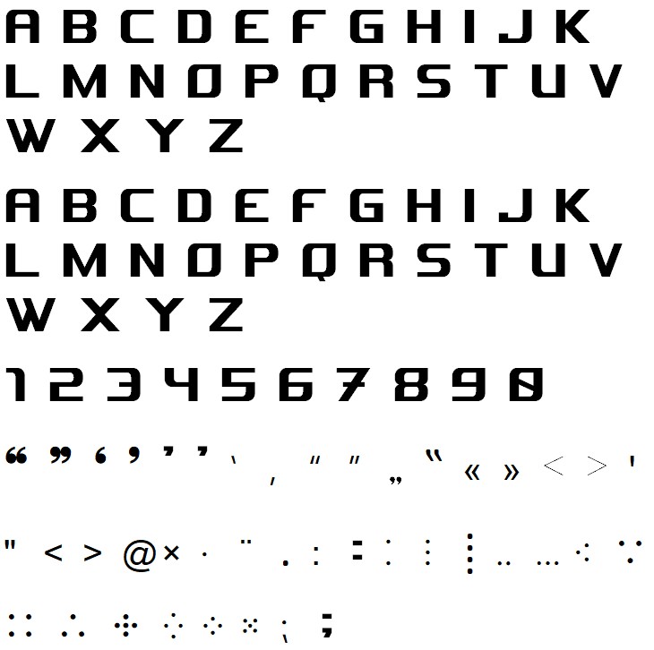 Aston Font