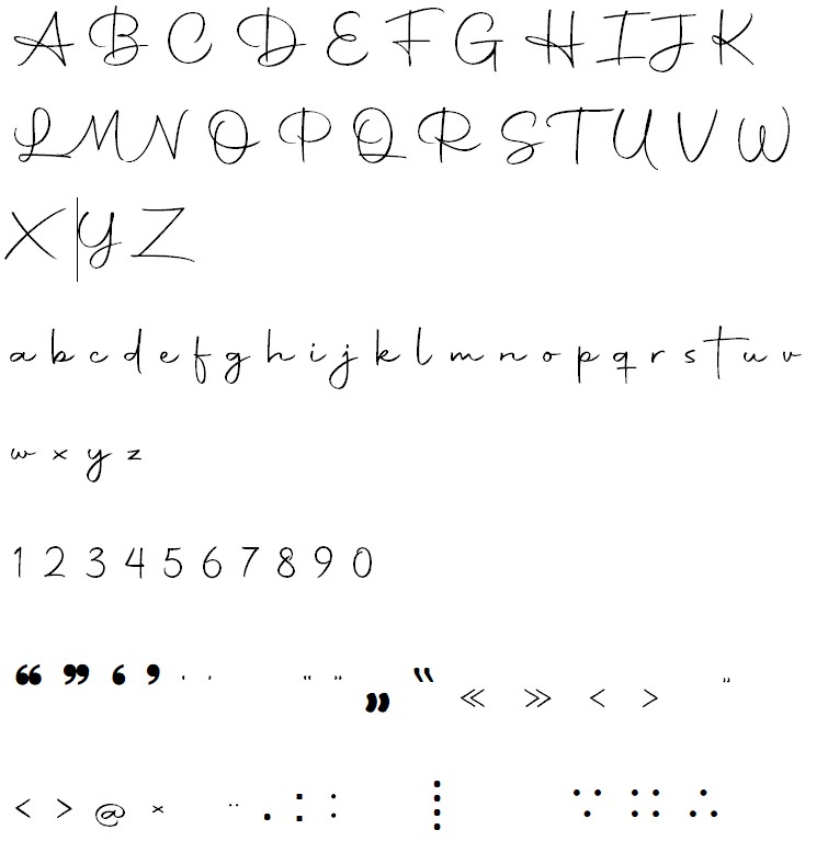 Autography Font